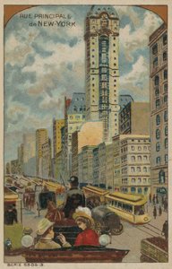 Rue principale de New York - European School